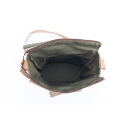 bolso mapa marron pequeño