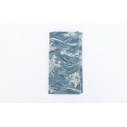 monedero grande olas japonesas