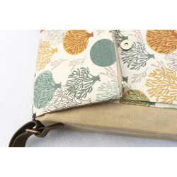 bolso mediano beige arboles
