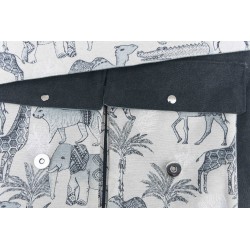 bolso grande animales selváticos