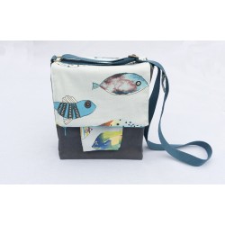 bolso pequeño peces