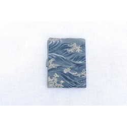 monedero pequeño olas japonesas