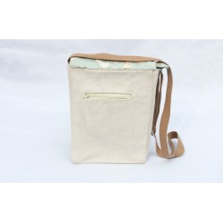 bolso pequeño mapa azul