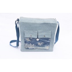 bolso mediano olas japonesas